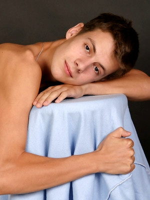Gay boys pics - Horny twink boy play with his big cock
