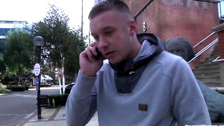 Check new gay sex scene with Twink For Sale To The Highest Bidder - James Lewis Luke Desmond Orgy