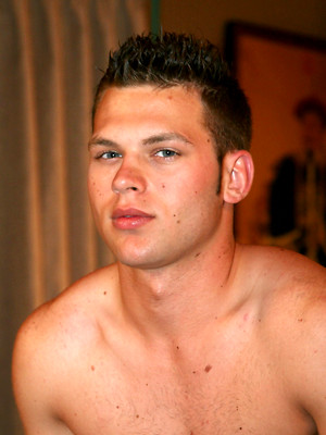 Free gay porn pics with Dishy gay stud with a small uncut cock Kyle Rivers gets a hardcore anal fuck
