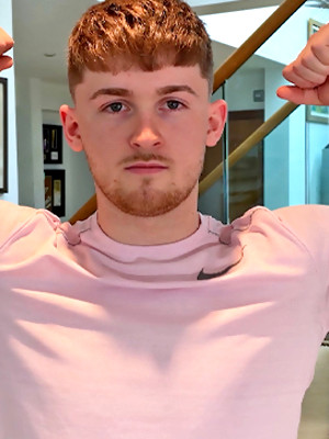 Gay boys pics - Young Straight Footballer Shows off his Fit Body & Wanks his Uncut Cock & Cums!