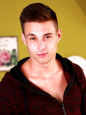 Free gay porn pics with James Banwith sends a huge load all over his chest.