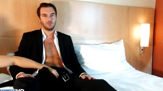 Gay porn video He is my Str8 Banker ! he made a Porn !!! Stephane !