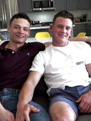 Free gay xxx pics with Adam Von Simply Can't Take His Eyes Off Of Handsome Uncut Rico Vega