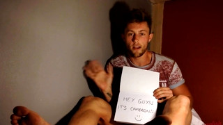 Free gay porn video Young Straight Hunk Cameron