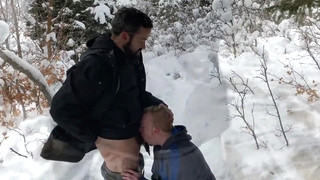 Free gay sex with Fuck me in the Snow