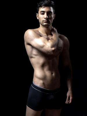 Hot gay album pics Amiro big guy posing first time