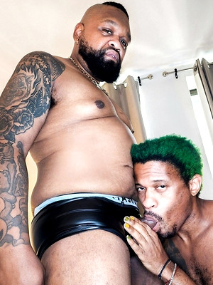 Gay porn pics DJ Thunder and Anthony Grey fuck