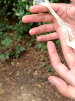 Gay male in CONDOM FISHING - EMPTYING OUT USED CONDOMS AND DRAINING THEM 4 SPUNK' 2 FUCK UP FIT BOY