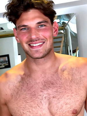 Gay sex pics with Straight Muscular Hunk Shows off his Muscles & Wanks his Thick Uncut Cock & Shoots his Load!