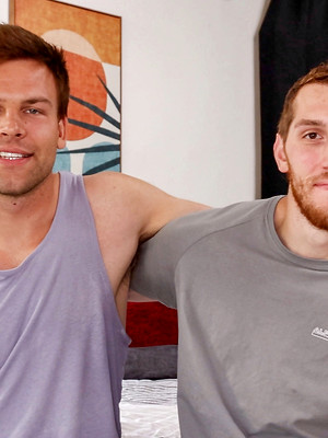 Hot gay album pics Calvin Russe & Max Harden Can't Wait To Get Their Clothes Off For Their Hot Flip-Flop FUCK