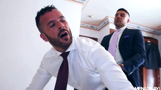 XXX Gay clips contains Suited Handyman