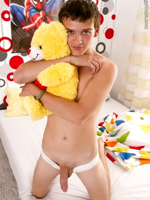 Gay boys pics - Twink fingering and cum squirting