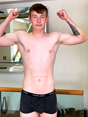 Hot boys nude photos - Young Slim & Lean Lad Wanks his Monster Thick Uncut Cock & Cums Bucket Loads!