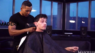 Gay porn video Haircut