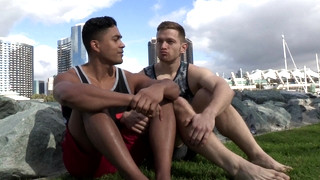 Gay porn video Deacon & Asher