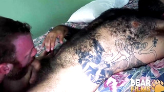 XXX Gay clips contains BEARFILMS Hairy Bears Russell Tyler and Atlas Grant Bareback