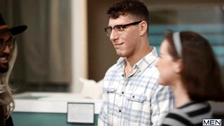 Check new gay sex scene with Glory Hole Abstraction / MEN