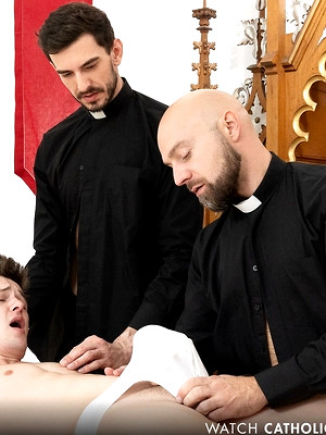 Free gay xxx pics with Altar Boy Grant Vol. 1. Title: Sacred Altar Boy Training