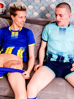 Cute uncut gay boys - Amon Volkov and Angel Abell