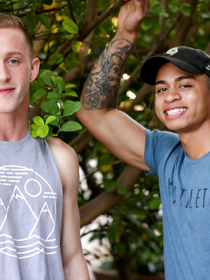 XXX gay photos of 2 New STUDS - Leon Foreman Pounds Liam Quinn's Tight Hole