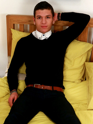Gay male in Professional Footballer Joe - Ultra Ripped Body with an Uncut Hidden Weapon to Surprise!
