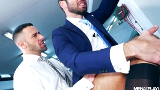 Free gay sex with Suited Car Mechanic