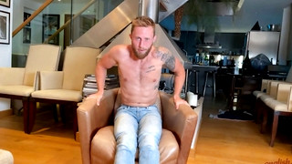 Check new gay sex scene with Straight Ripped Stud Performs Naked Jumping Jacks & Wanks his Throbbing Hard Erection & Cums!