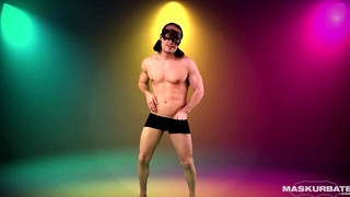 Free gay porn video Long Haired Hunk Strips & Reveals Huge Uncut Cock