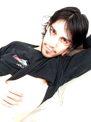 Cute uncut gay boys - Gonzalo strokes uncut dick