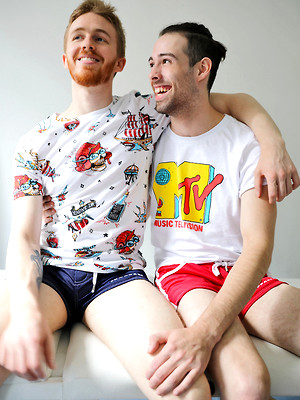 Free gay xxx pics with My adorable mates Tomas and Byron get together