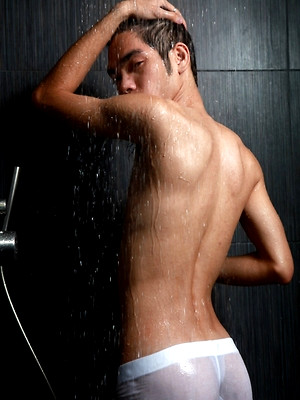Gay boys pics - Andy first time nude