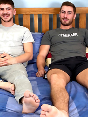 Hot gay album pics Young Stud Dominic Fucks Uncut Muscular Hunk Craig & Both Lads Fire Big Loads of Cum!