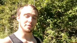 XXX Gay clips contains Straight Young Horny Lad Finn Wanks his Uncut Cock in the Countryside & Shoots his load!