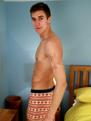 Hot gay album pics Tall Lean Straight Lad Simon Shows Off His Large Uncut Cock