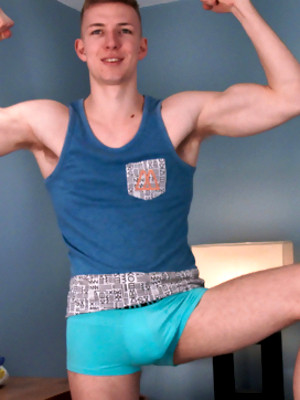 Cute uncut gay boys - Tall Straight Lad Christian Strips Off and Reveals his Massive Uncut Cock!