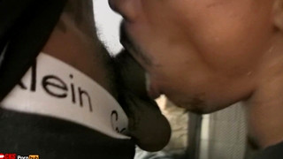 XXX Gay clips contains A POV Dick down by Big Black Dick