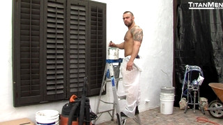 Gay porn video Parole: Officer Jesse Jackman pounds the ass of parolee Lorenzo Flexx