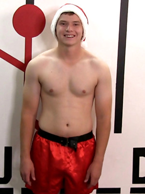 Free gay porn pics with Santa Cums Early - Camden