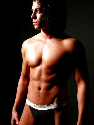 XXX gay photos of Alladin hard