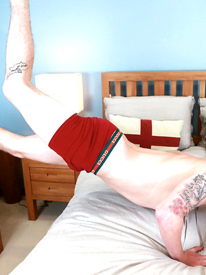 Gay sex pics with Young Straight Rugby Player Patrick Shows off his Big Uncut Cock Dildo's His Hole & Shoots Loads of Cum!
