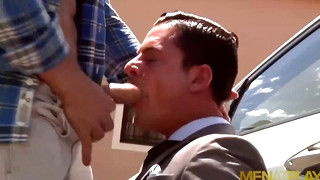 Gay porn video MENATPLAY well Suited Rex Cameron Anal Fucked by DATO Foland