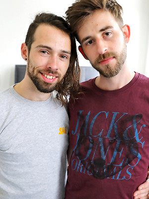 Hot gay sex pics with Hooking up our mates Eddie and Byron