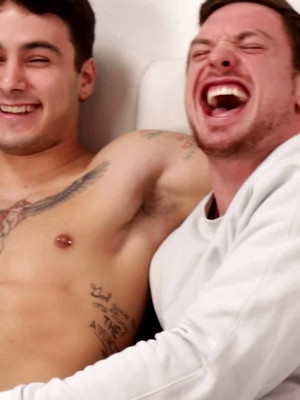 Gay porn pics Andy McBride Can't Keep His Hands Off Caleb Mills