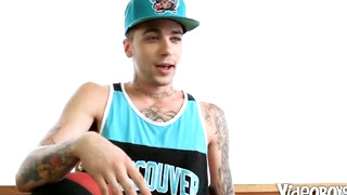 Gay Tattoo porn video Three Pointer: Simon Archer Takes a Long Shot