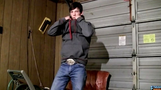 Free gay porn video Straight Country Boy Cooper Strokes A Load Out - Cooper Reeves