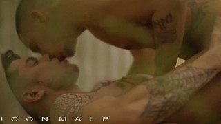 XXX Gay clips contains Muscular Cowboy Clark Davis Fucks Twink Vincent Orielly's Bubble Butt at the Ranch