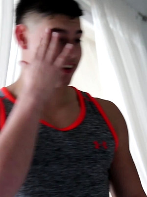 Gay male in Bodybuilder Eddie Alvarado FUCKS Uncut Teen Jerry Cabrera