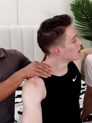 Gay pics of Threesome Fun - Kingsley Kross Leslie Madison & Thomas Rosewood Show Off Their Freaky Sides