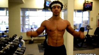 Gay Teens porn video NEW Ripped Teen Fitness STUD Lorenzo Joseph