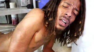 Free gay sex with AJ King Breeding Lucky Lox